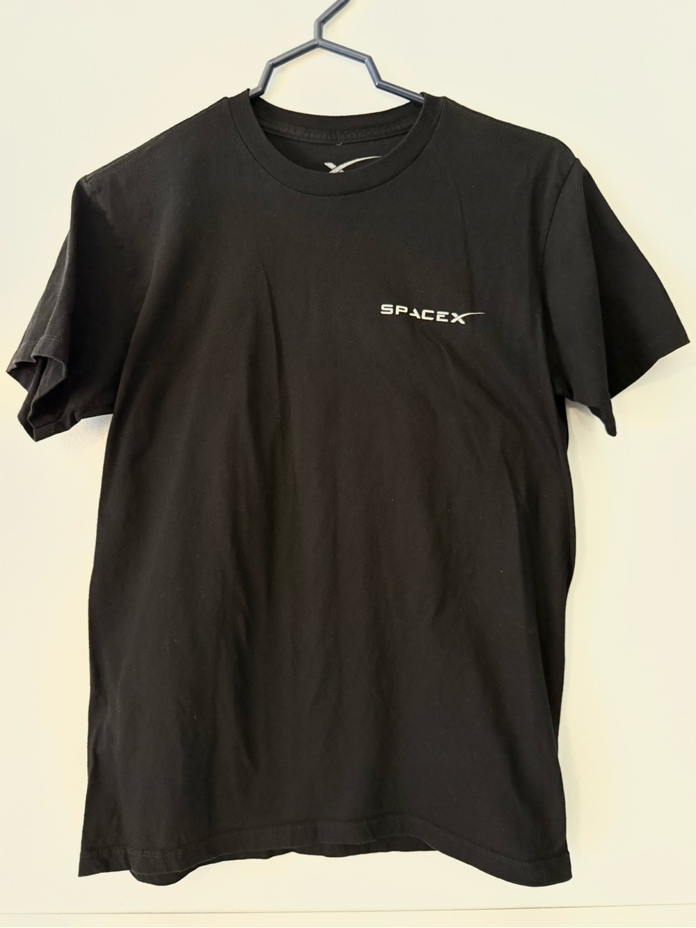 Official SpaceX Falcon 9 Rocket F9 Graphic T-Shirt Men's Medium Black